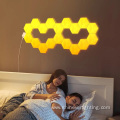 Smart Control Multi Color Hexagonal LED panel Lights